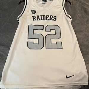 Nike k. Mack raiders basketball jersey